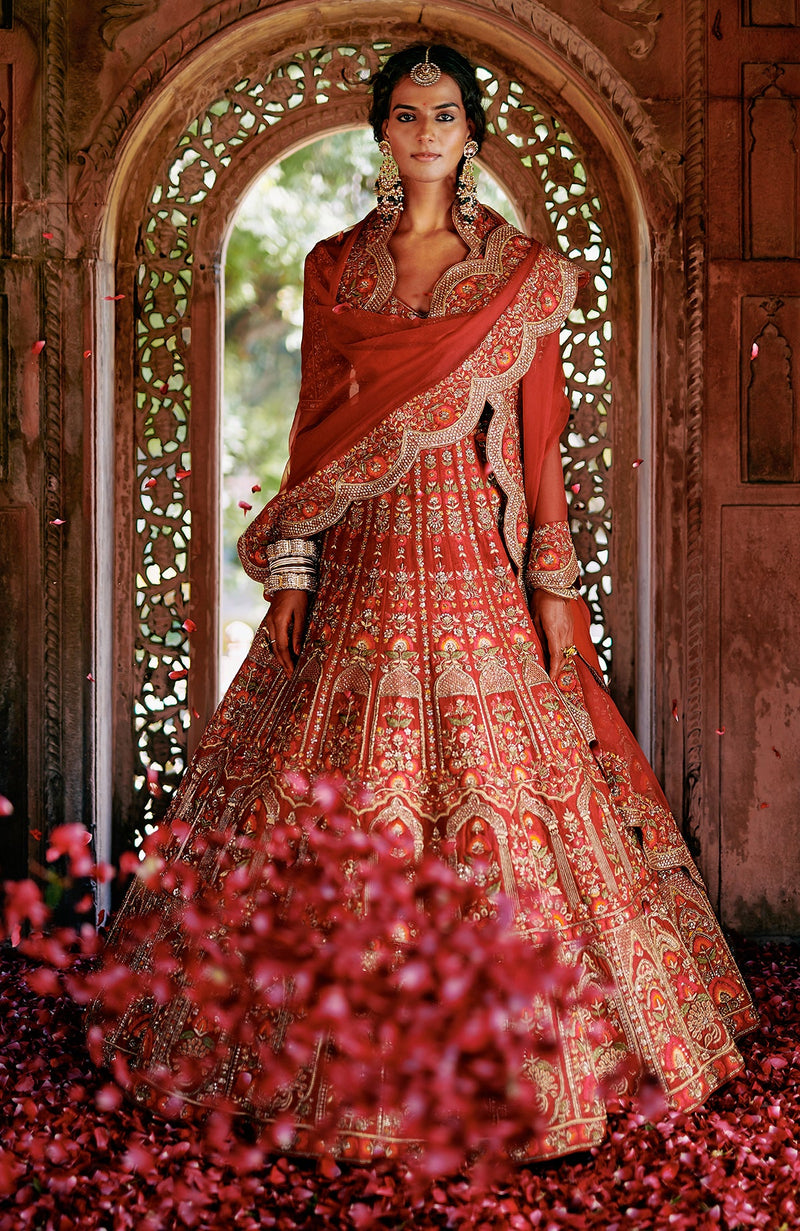 RAAGA Red Lehenga Set