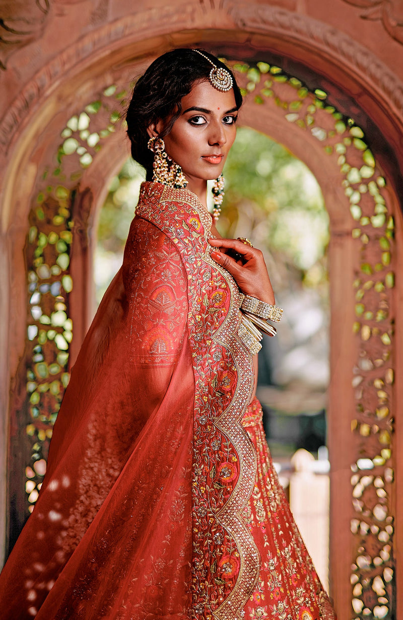 RAAGA Red Lehenga Set