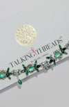 Classic Emerald Green Jewelled Crystal Belt