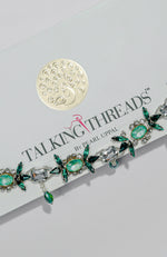 Classic Emerald Green Jewelled Crystal Belt