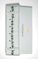 Classic Emerald Green Jewelled Crystal Belt