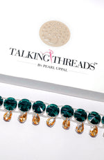 Green Jewelled Crystal Belt