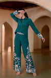 Hawthorn Rose Parsi Gara Embroidered Co-Ord Set