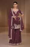 Sea Salt Marori Gota Patti & Zardozi Hand Embroidered Sharara Set