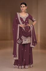 Sea Salt Marori Gota Patti & Zardozi Hand Embroidered Sharara Set