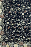 Masterpiece Midnight Blue Parsi Gara Hand Embroidered Saree