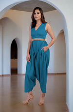 Celestial V-Neck Jumpsuit