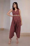 Celestial V-Neck Jumpsuit