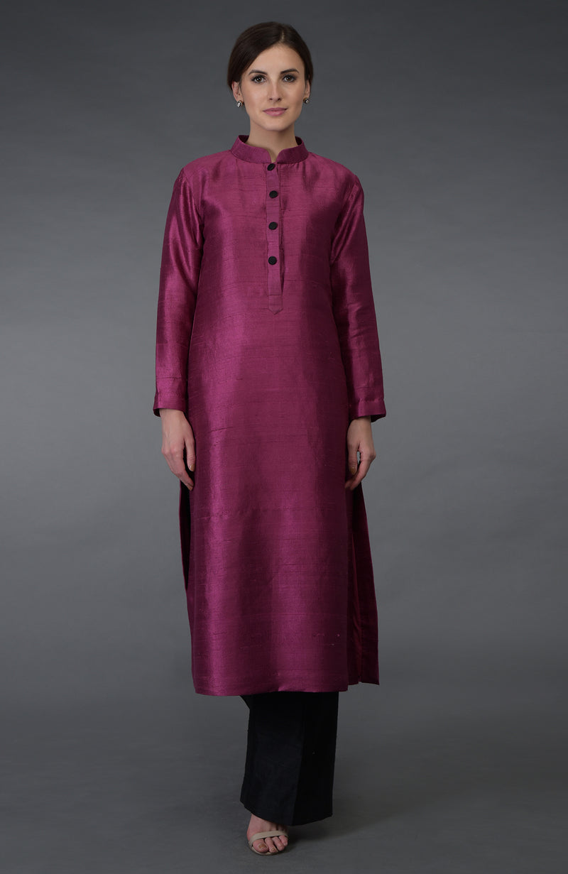 Beige Raw Silk/ Silk/ Crepe/ Georgette Suit
