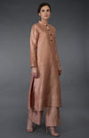 Pressed Rose Raw Silk/ Silk/ Crepe/ Georgette Suit
