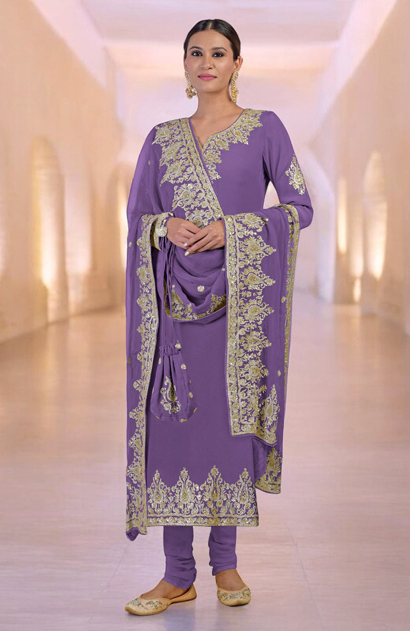 Proud Peacock Gold Kashmiri Tilla & Zardozi Hand Embroidered Kurta Set