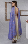 Very Peri Gota Patti and Kasab Zari Hand Embroidered Dupatta