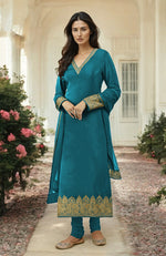 Black Gold Kashmiri Tilla Aari Embroidered Kurta Set