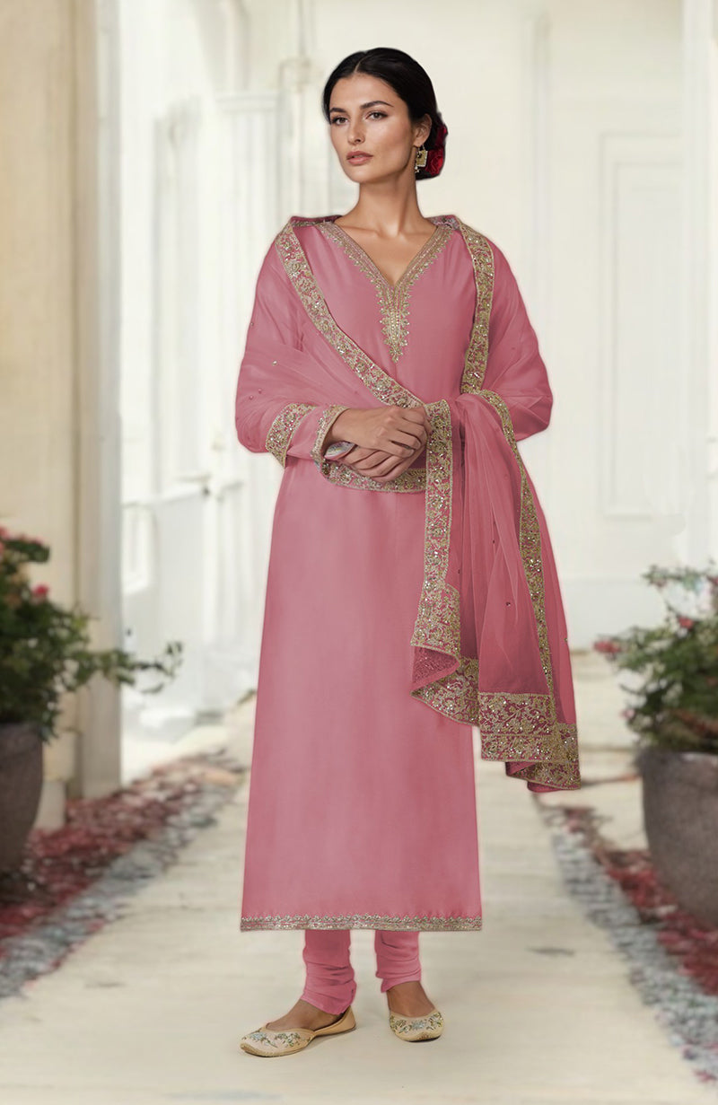 Ivory Marori & Zardozi Hand Embroidered Kurta Set