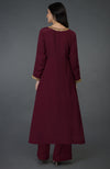 Marori & Sequin Hand Embroidered Kurta Set