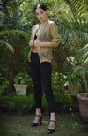 Electric Eye Beads & Sequin Hand Embroidered Jacket