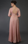 Pressed Rose Gota Patti & Zardozi Hand Embroidered Suit