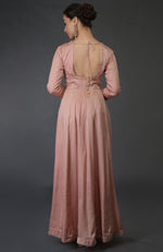 Pressed Rose Gota Patti & Zardozi Hand Embroidered Suit