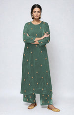 Hawthorne Rose Dabka Zardozi Hand Embroidered Kurta Set