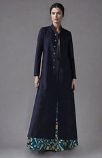 Emerald Green  Raw Silk Jacket & Skirt Set