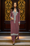 Mustard Yellow Embroidered Kurta set