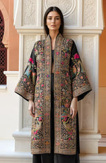 Masterpiece Noir Majesty Embroidered Kimono Jacket Set