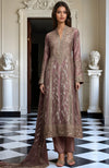 Muted Mauve Embroidered Kurta set