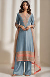 Sage Green Embroidered Kurta Set