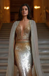 Ombre Majesty Sequin Embroidered Mermaid Lehenga Set