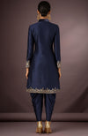 Sitara Embroidered Midnight Navy Jacket Set