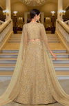 Cleopatra Gold Bead & Sequin Hand Embroidered Lehenga Set