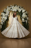 Bloomlight — Ivory Embroidered Anarkali Set