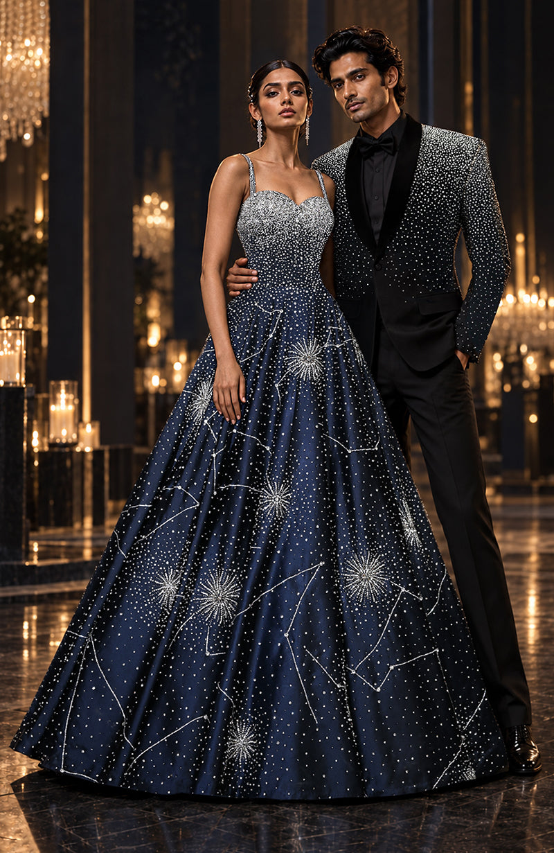 Midnight Blue & Black