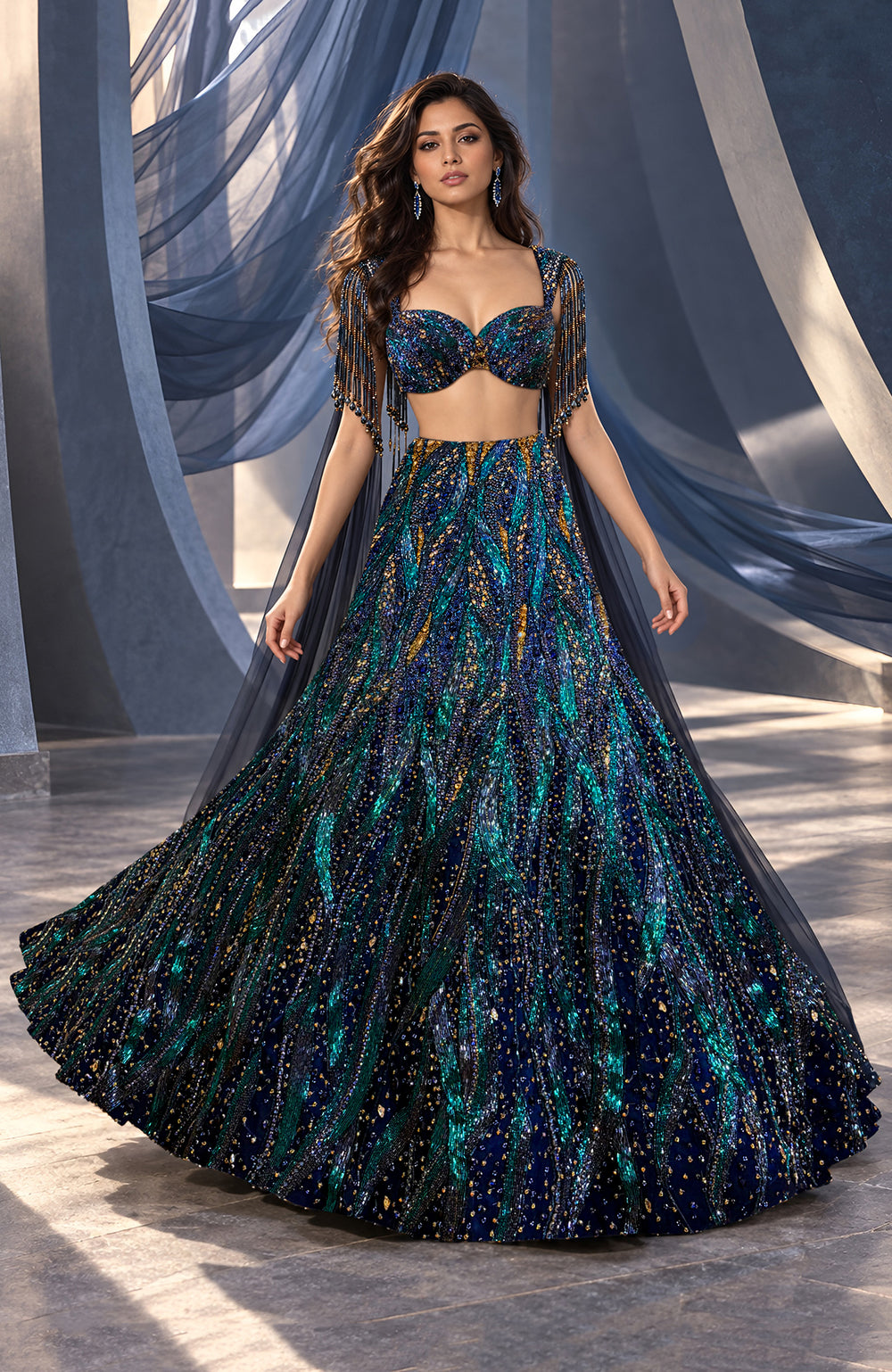 Peacock Blue