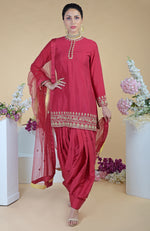 Emerald Green Zardozi Hand Embroidered Salwar Suit