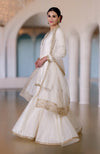 Ivory Marori & Zardozi Hand Embroidered Sharara Set