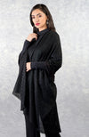 Ira Black Starry Night Swarovski Pure Cashmere Stole