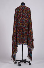 Coffee Brown Kani Weave Handcrafted Jamawar Pure Pashmina Shawl