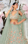 Yours Sage Green Lehenga Set