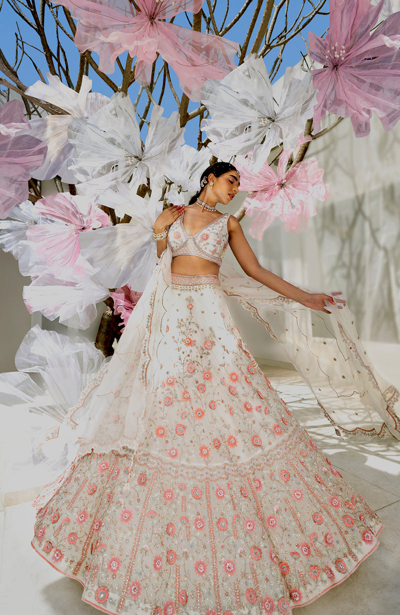 Yours Pink Lehenga Set