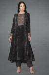 Hawaiian Sunset Kashmiri Kashidakari Hand Embroidered Kurta Set
