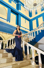 PIYUSHA SHARMA in Mermaid Gown With Detachable Sleeves