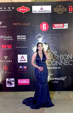 PIYUSHA SHARMA in Mermaid Gown With Detachable Sleeves