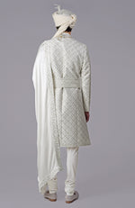 I Loved You First Ivory Embroidered Sherwani Set