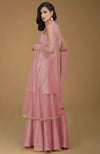 Rose Tan Zardozi Hand Embroidered Gharara Suit
