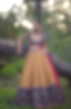 How do I love thee Classic Blue Lehenga