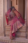Flirtation Scarlet Red Lehenga Set