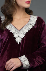 Noor Silk-Velvet Tilla Embroidered Patiala Salwar Suit