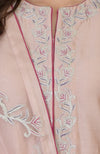 Pressed Rose Resham-Tilla Embroidered Suit