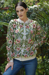 Garden Talk 3D Blossoms Sequin Hand Embroidered Jacket